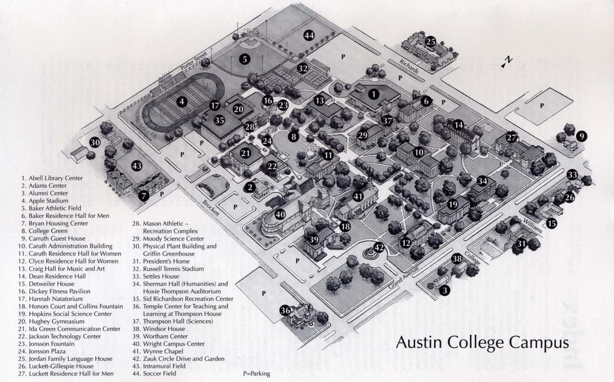 Austin kampusin college hartë