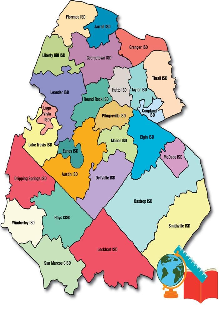 distrikti shkollor hartë Austin