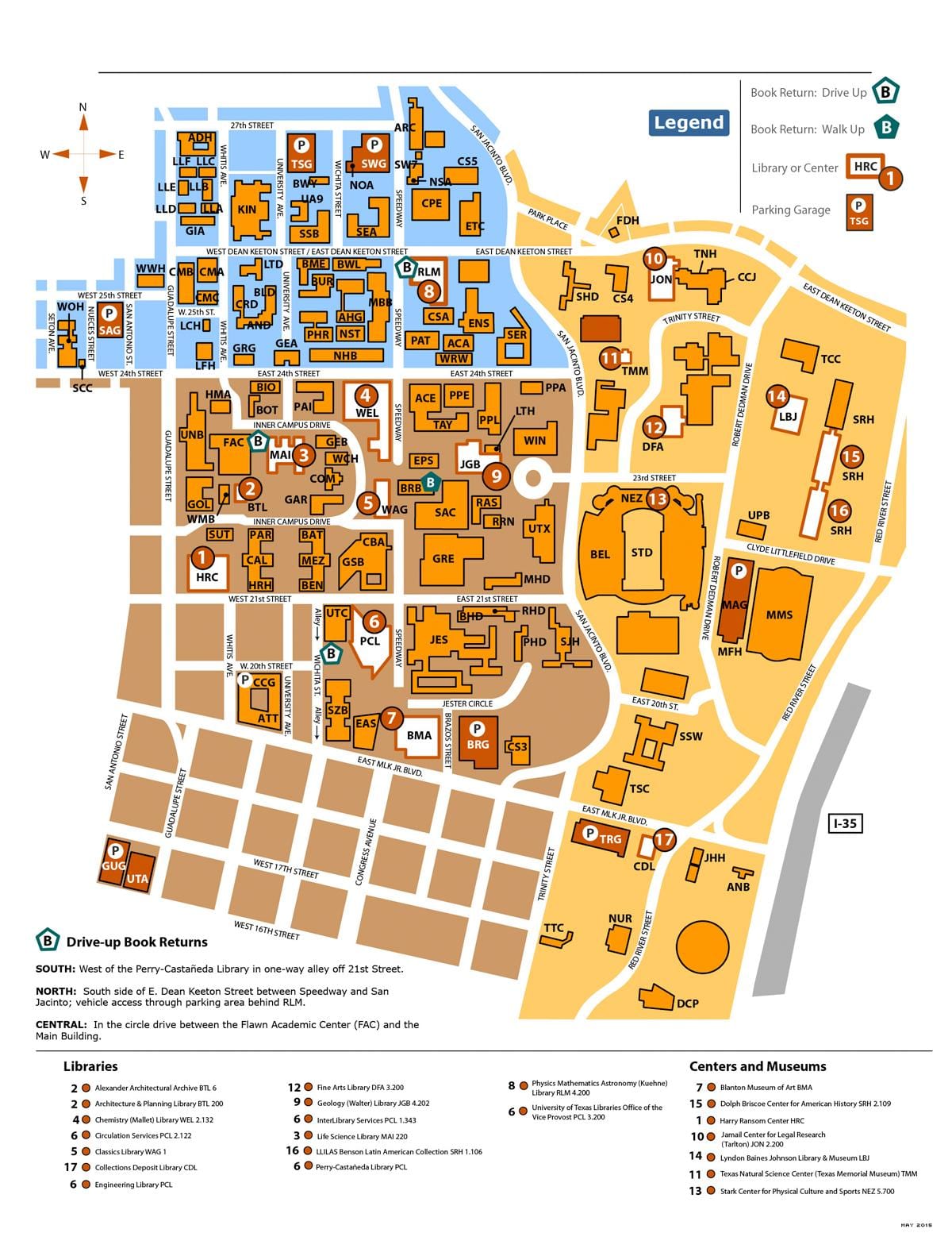 universitetin e teksasit Austin hartë
