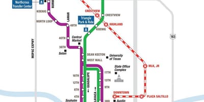 Metro hekurudhor Austin hartë