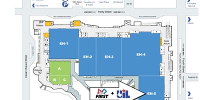 Harta Austin qendrën e konventës