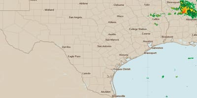 Harta e Austin radar